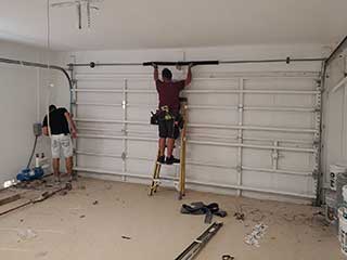Broken Garage Door Spring Replacement In Saint Paul